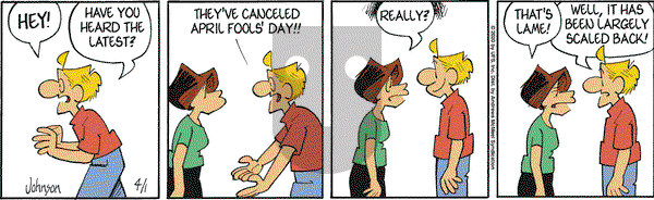 Arlo and Janis on Wednesday April 1, 2020 Comic Strip