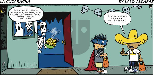 La Cucaracha on Sunday October 31, 2021 Comic Strip