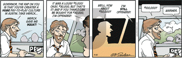Doonesbury on Friday September 30, 2011 Comic Strip