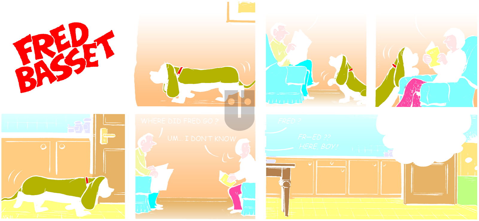 Fred Basset on Sunday November 9, 2014 Comic Strip