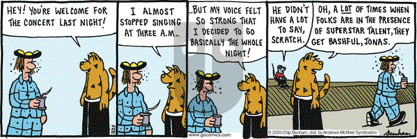 Overboard on Tuesday February 25, 2020 Comic Strip