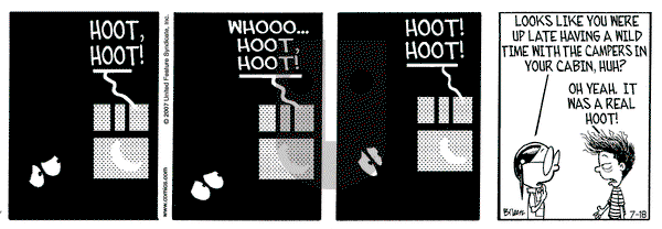 Grand Avenue on Wednesday July 18, 2007 Comic Strip
