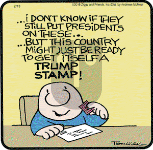 Ziggy on Tuesday February 13, 2018 Comic Strip