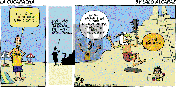 La Cucaracha on Tuesday September 16, 2003 Comic Strip