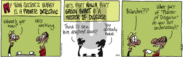 The Knight Life on Friday December 5, 2008 Comic Strip