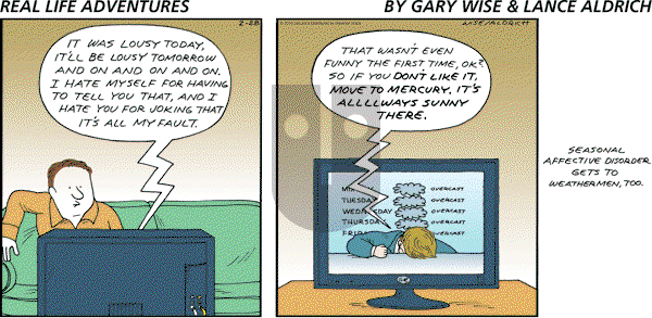 Real Life Adventures on Sunday February 28, 2010 Comic Strip