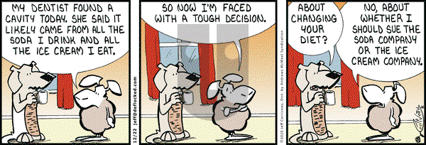 DeFlocked on Tuesday December 22, 2020 Comic Strip