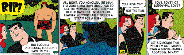 Rip Haywire on Tuesday July 14, 2015 Comic Strip