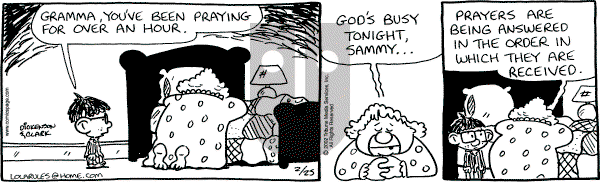 Lola on Monday February 25, 2002 Comic Strip