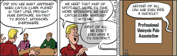 Tank McNamara on Saturday December 6, 2025 Comic Strip