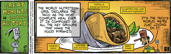 La Cucaracha on Friday October 5, 2018 Comic Strip