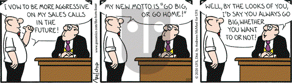 The Born Loser on Monday February 27, 2023 Comic Strip