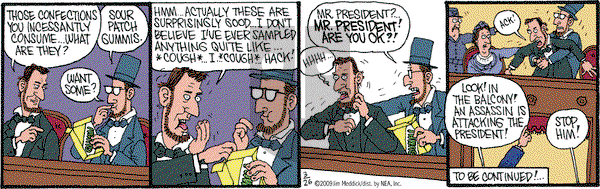 Monty on Thursday March 26, 2009 Comic Strip