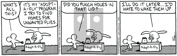 Pearls Before Swine on Tuesday April 30, 2002 Comic Strip