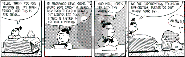 Eyebeam Classic on Monday December 8, 2025 Comic Strip