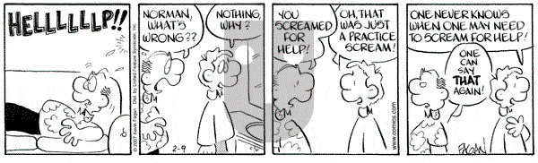 Drabble on Friday February 9, 2007 Comic Strip