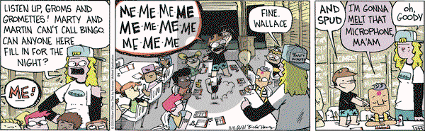 Wallace the Brave on Wednesday August 6, 2025 Comic Strip