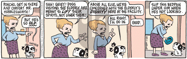 Pooch Cafe on Wednesday November 22, 2006 Comic Strip