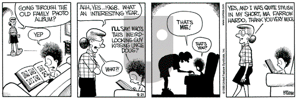 Grand Avenue on Saturday August 21, 1999 Comic Strip