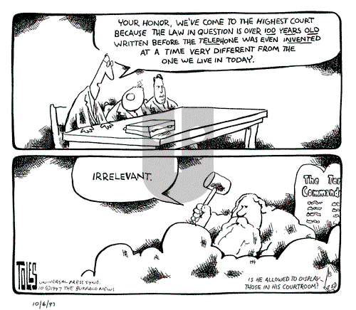 Tom Toles on Monday October 6, 1997 Comic Strip