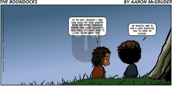 The Boondocks on Sunday February 1, 2009 Comic Strip