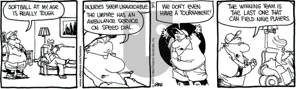 The Buckets on Tuesday July 24, 2007 Comic Strip