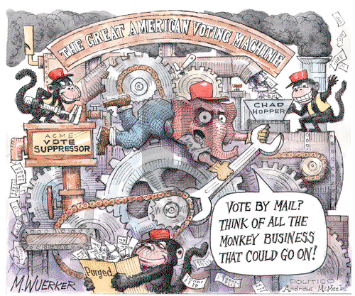 Matt Wuerker on Thursday April 9, 2020 Comic Strip
