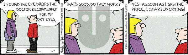 The Born Loser on Saturday March 29, 2025 Comic Strip