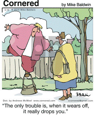 Cornered on Saturday May 12, 2018 Comic Strip