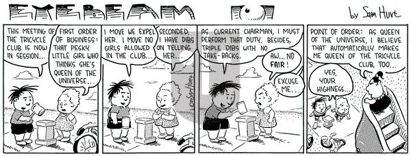 Eyebeam Classic on Wednesday March 12, 2025 Comic Strip