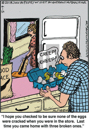 Close to Home on Tuesday June 5, 2018 Comic Strip