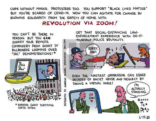 Ted Rall on Wednesday June 17, 2020 Comic Strip