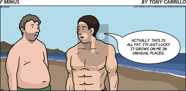 F Minus on Sunday August 6, 2017 Comic Strip