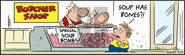 Frank and Ernest on Friday September 13, 2019 Comic Strip