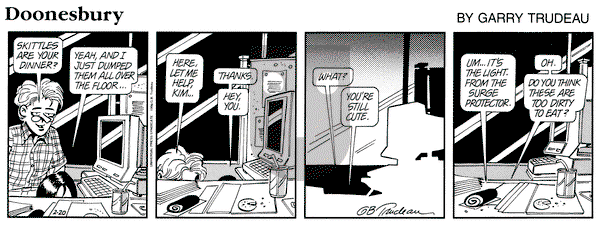 Doonesbury on Tuesday February 20, 1996 Comic Strip