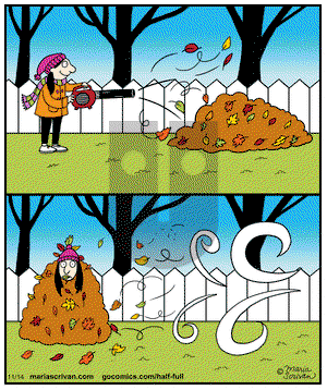 Half Full on Friday November 14, 2014 Comic Strip