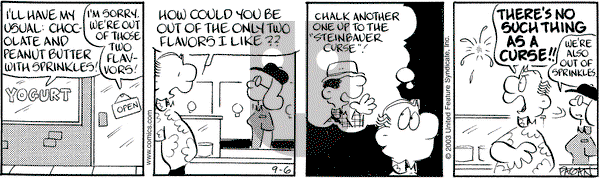 Drabble on Saturday September 6, 2003 Comic Strip