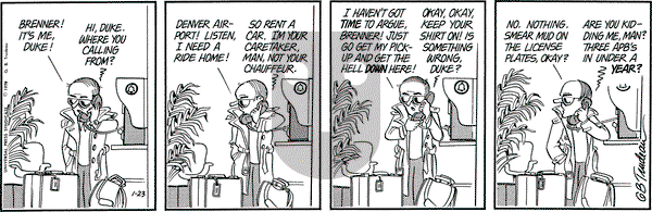 Doonesbury on Tuesday January 23, 1979 Comic Strip