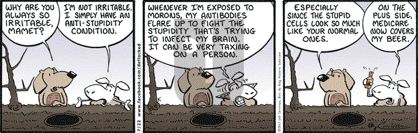 DeFlocked on Monday July 22, 2013 Comic Strip