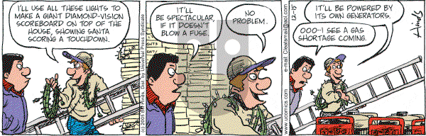 Cleats - Thursday December 15, 2005 Comic Strip