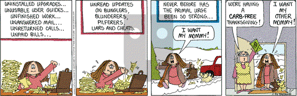 Cathy Classics on Wednesday November 26, 2003 Comic Strip