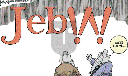 Robert Ariail on Wednesday February 17, 2016 Comic Strip