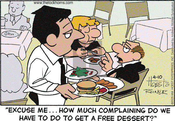 The Lockhorns on Thursday April 10, 2025 Comic Strip