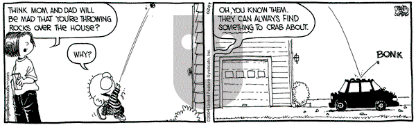 The Buckets on Monday February 9, 2004 Comic Strip