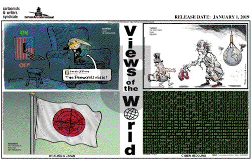 Views of the World on Tuesday January 1, 2019 Comic Strip