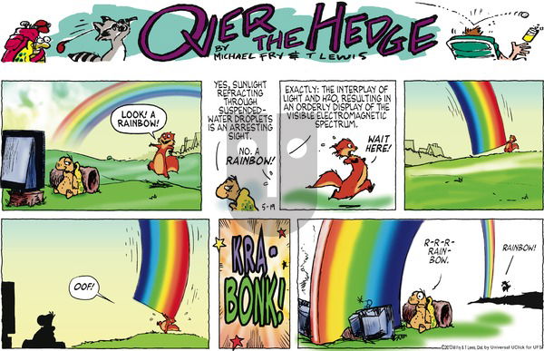 Over the Hedge on Sunday May 19, 2013 Comic Strip