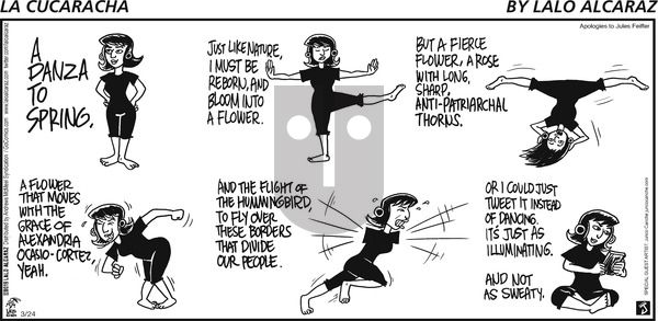 La Cucaracha on Sunday March 24, 2019 Comic Strip