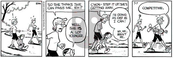 Grand Avenue on Monday July 7, 2003 Comic Strip