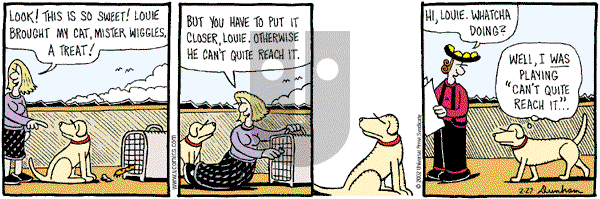 Overboard on Thursday February 28, 2002 Comic Strip