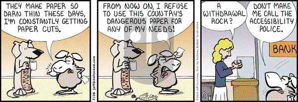 DeFlocked on Tuesday July 28, 2020 Comic Strip